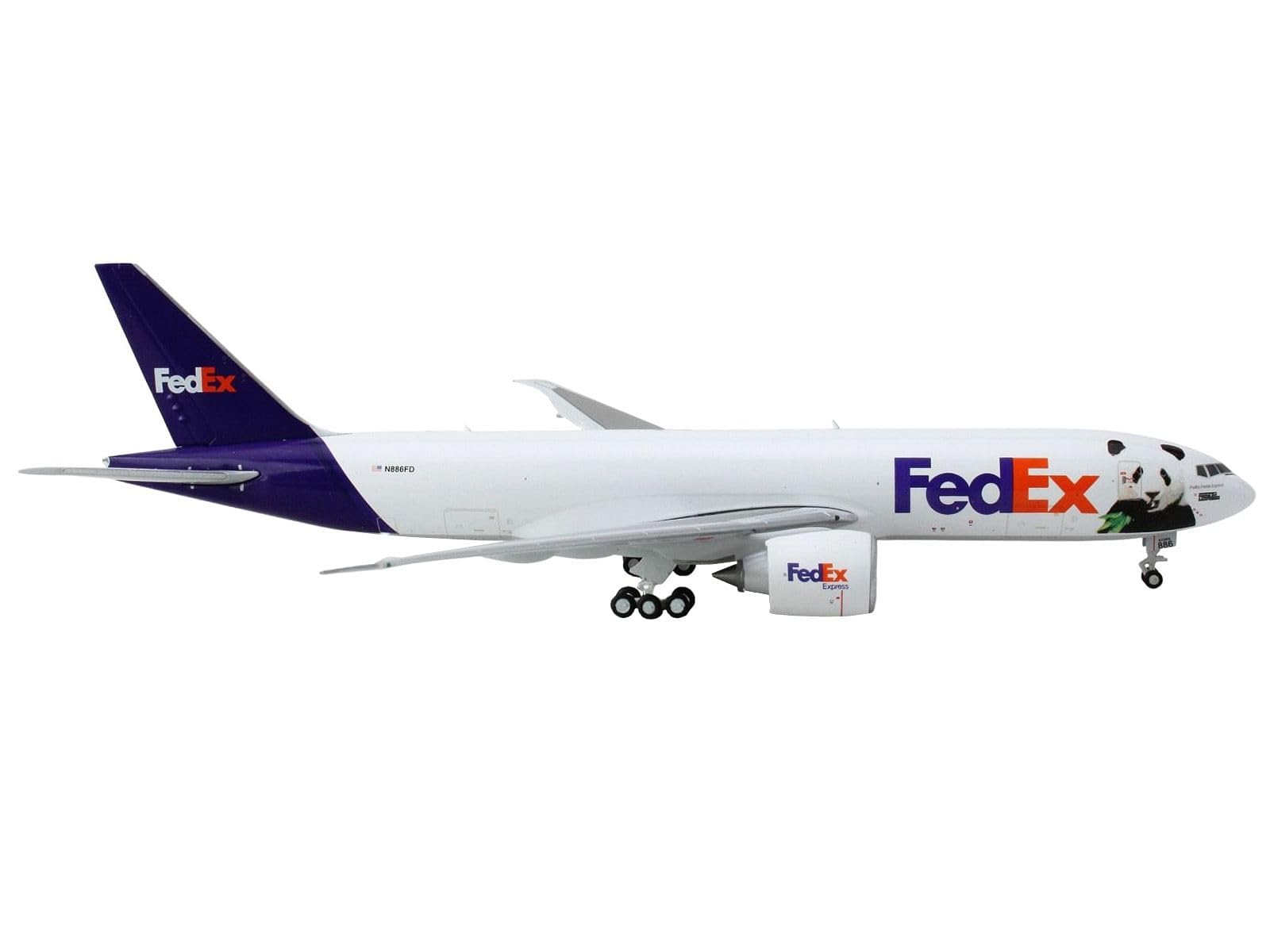 【新品】FedEx Boeing 777F 1:400 モデル GeminiJets GJFDX2304 1:400 FedEx Boeing 777F (New Livery