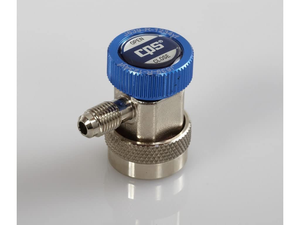 CPS QCL123414 1/4in SAE Quality Manual Low-Side Coupler - Features 6 Latching Balls for Enhanced Stability, Compatible with Older Automotive Manifolds
