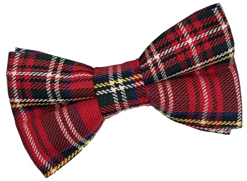Set Cummerbund Royal Stewart Tartan con Pajarita y Pañuelo miniatura 5