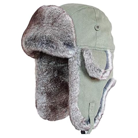 G&F FliegermüTze FliegermüTze TrappermüTze Bomber Hut Kunstpelz Cover