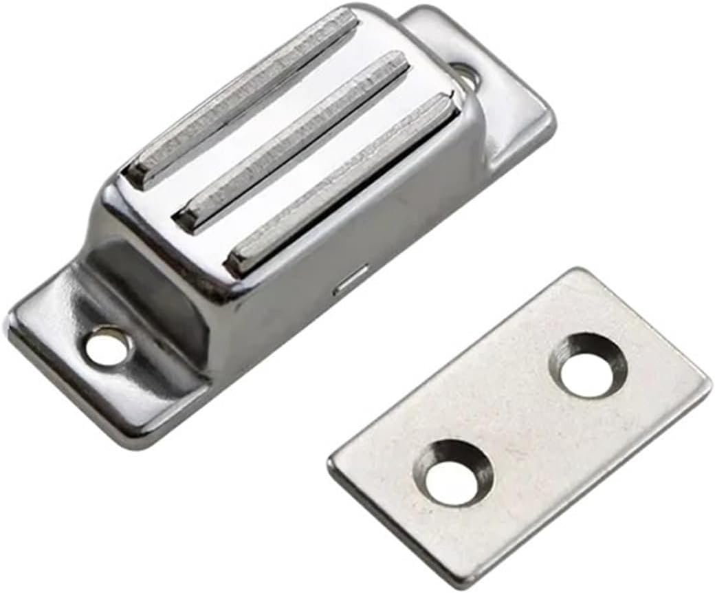 Powerful Magnetic Door Catch with 304 Stainless Steel Lock Cabinets Furniture 1Pcs