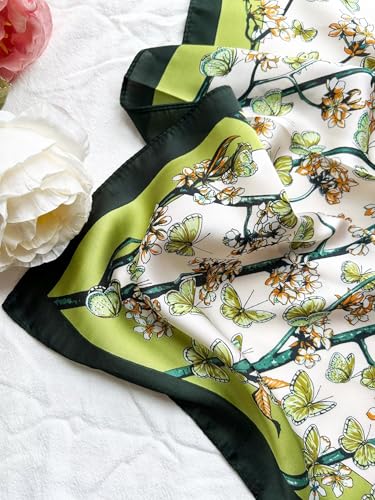 Satin Bandanas Head Scarf For Women Hair Scarves Accessories Lightweight Fashion Silk Wrap Neck Headscarf3