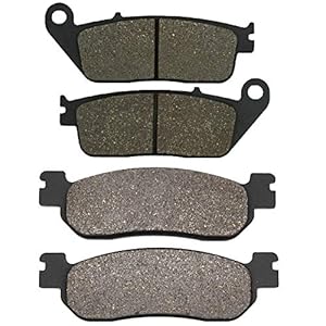 Cyleto Plaquettes de Frein Avant et Arrière pour Yamaha VP250 VP 250 X-City 250 2007-2016 XP 250 R X-Max 2010-2013 YP 250 R X-MAX ABS 2011-2016