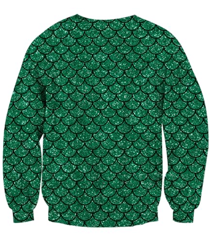 Ahegao Unisex Ugly Christmas Sweater 3D Printed Funny Graphic Pullover Sweatshirts for Party2