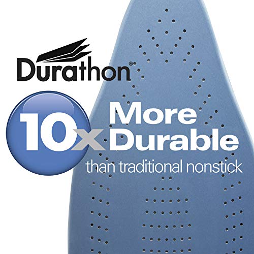 Hamilton Beach 19806 Steam Iron & Vertical Steamer For Clothes With Scratch-Resistant Durathon Soleplate, 8' Retractable Cord thumb #1