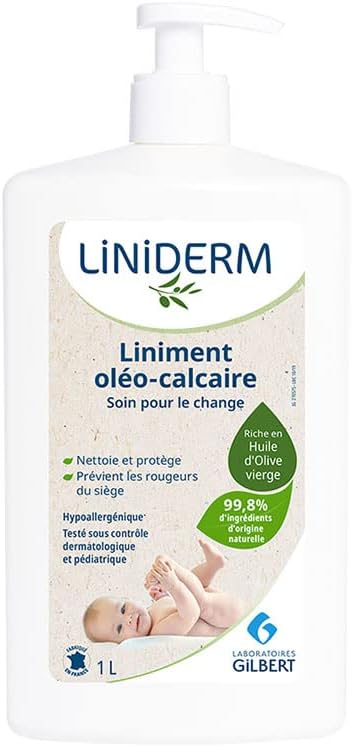 Gilbert Liniment Oleo-Calcaire 1 liter bottle