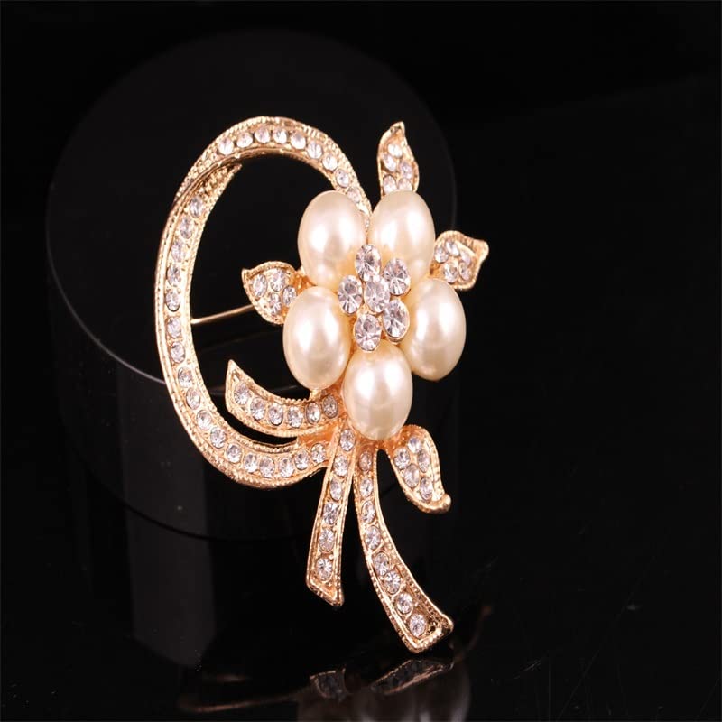Broche Couronne de Perles : Le Cadeau Idéal pour Femmes - 5