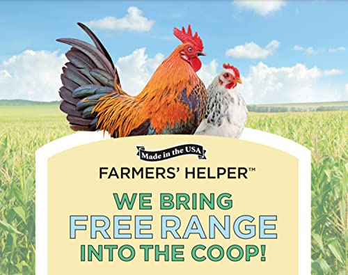 Farmers' Helper Original Forage Cake For Chickens, Turkeys, Peafowl, Guinea Fowl, Geese, Pheasants and Ducks, 13 Ounces