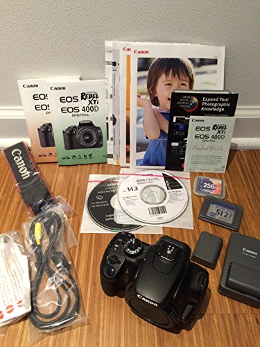 Canon Digital Rebel Xti 10.1Mp Digital Slr Camera (Black Body Only) #TOP3