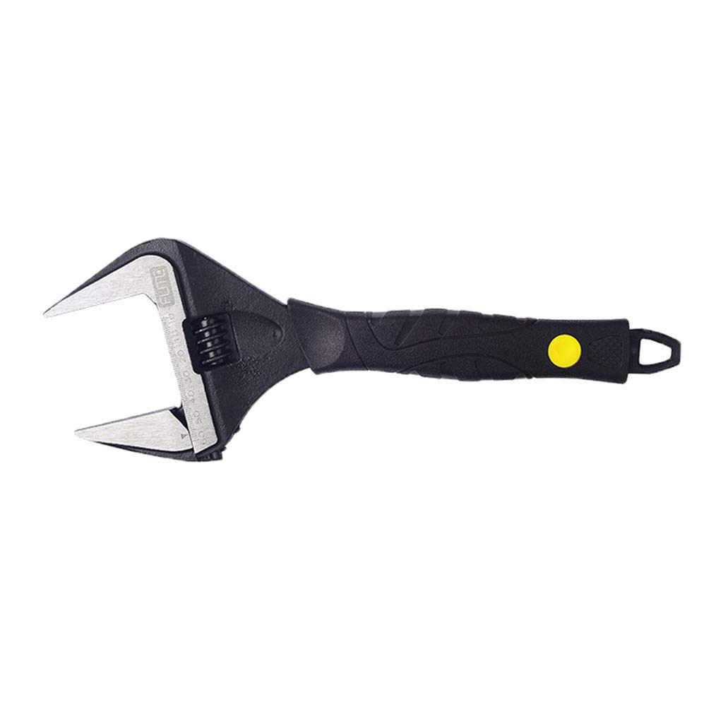 Antypoślizgowy uchwyt stalowy wspornik duży otwór hydrauliczny klucz nastawny 30 cm