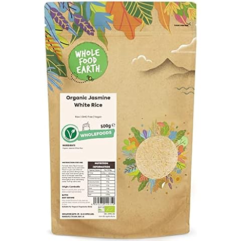 Wholefood Earth Organic Jasmine Rice 500g Cover