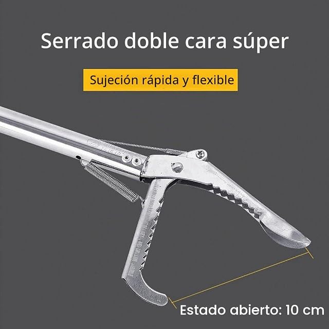 Foto 3 de 8 de Agarre de serpientes, 120 cm, pinza para serpientes robusta, para reptiles, anguila