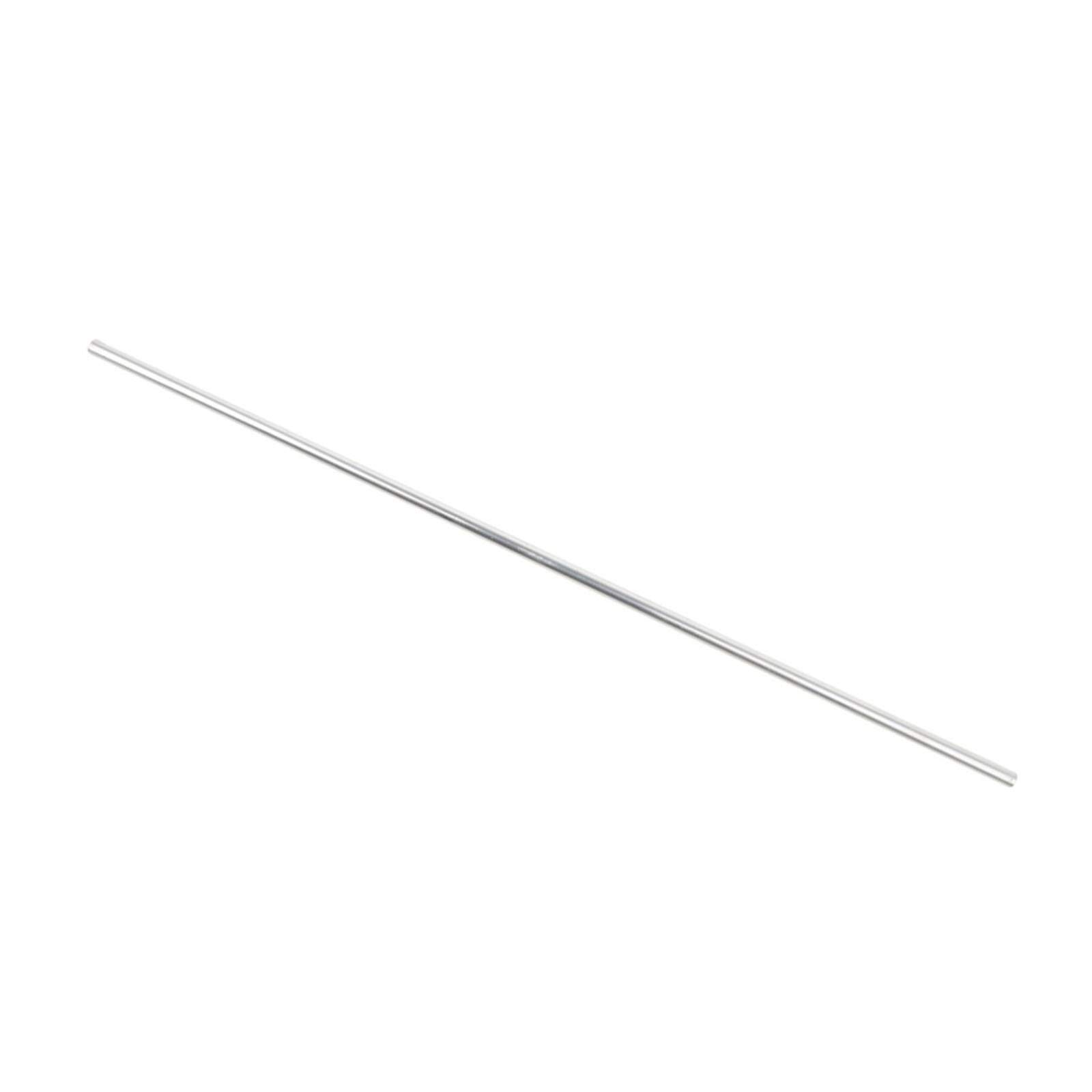 304 Edelstahl, gerades Rohr, 1 Stück, 50 cm, Länge: 1 mm, Wandstärke, Aluminium-Legierung, Rundrohr, Rohrstange, Hohlwelle, ODVariesfrom 8 mm bis 20 mm, Aluminiumrohr (10 mm)