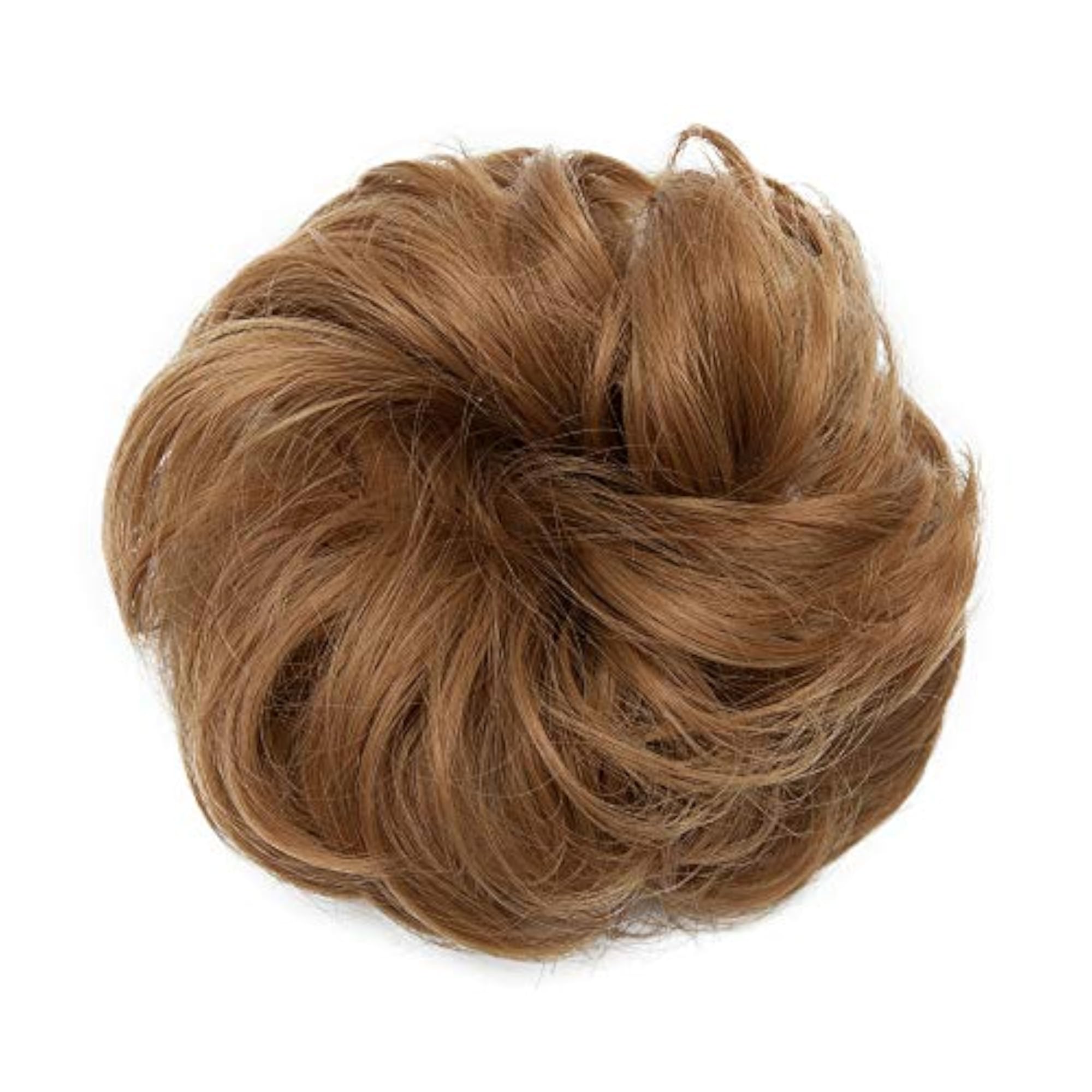 Fluffy Wavy Hair Bun Scrunchies for Women