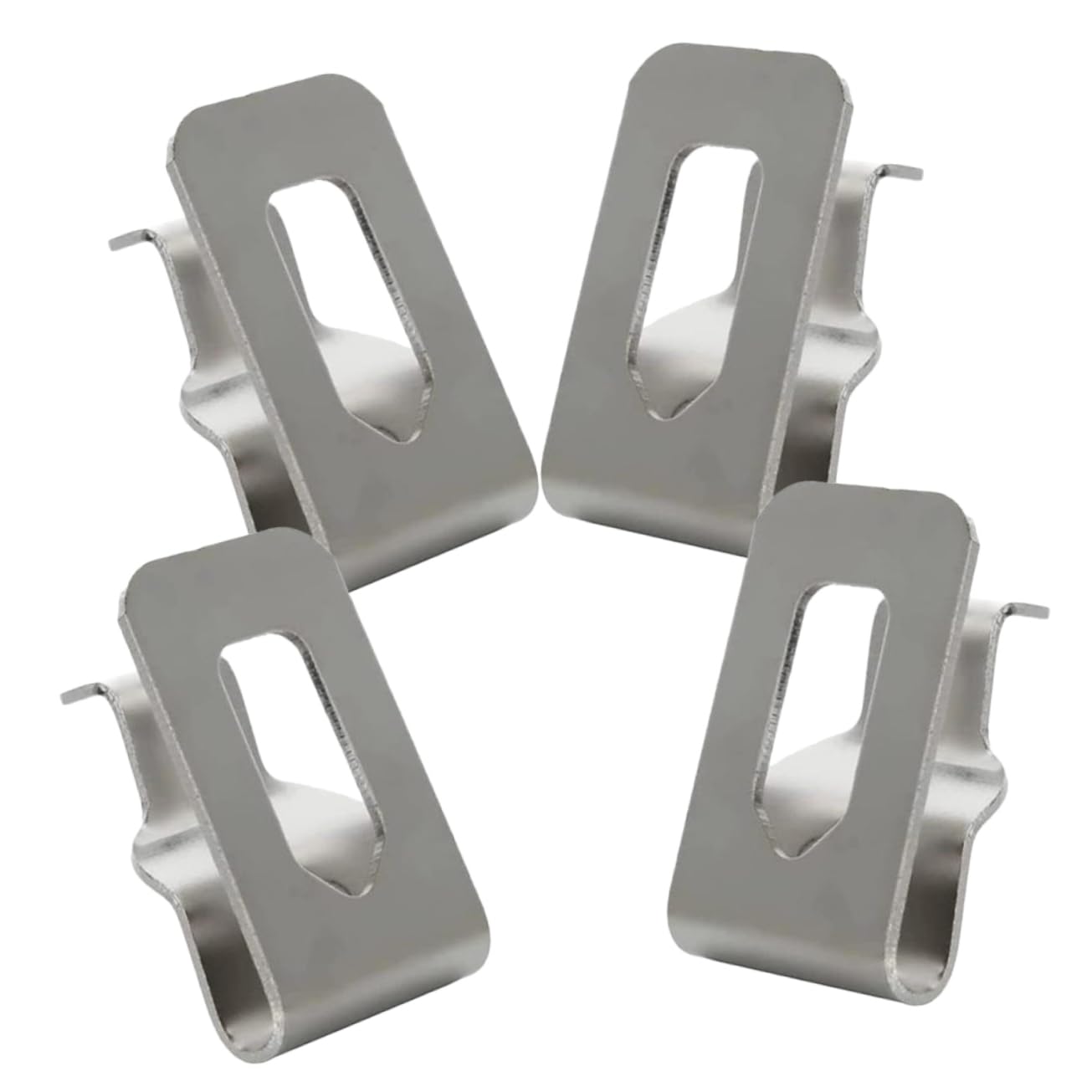 HOMSFOU 20pezzi Ganci Clip Per Cintura Inossidabile Per Trapano Elettrico Supporto Per Utensili Compatibile Con Organizzazione Efficiente Degli Strumenti