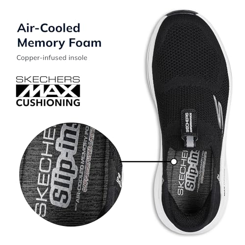 Image of Skechers Womens Max Cushioning Elite 2.0 Eternal Hands Free Slip-ins Sneaker