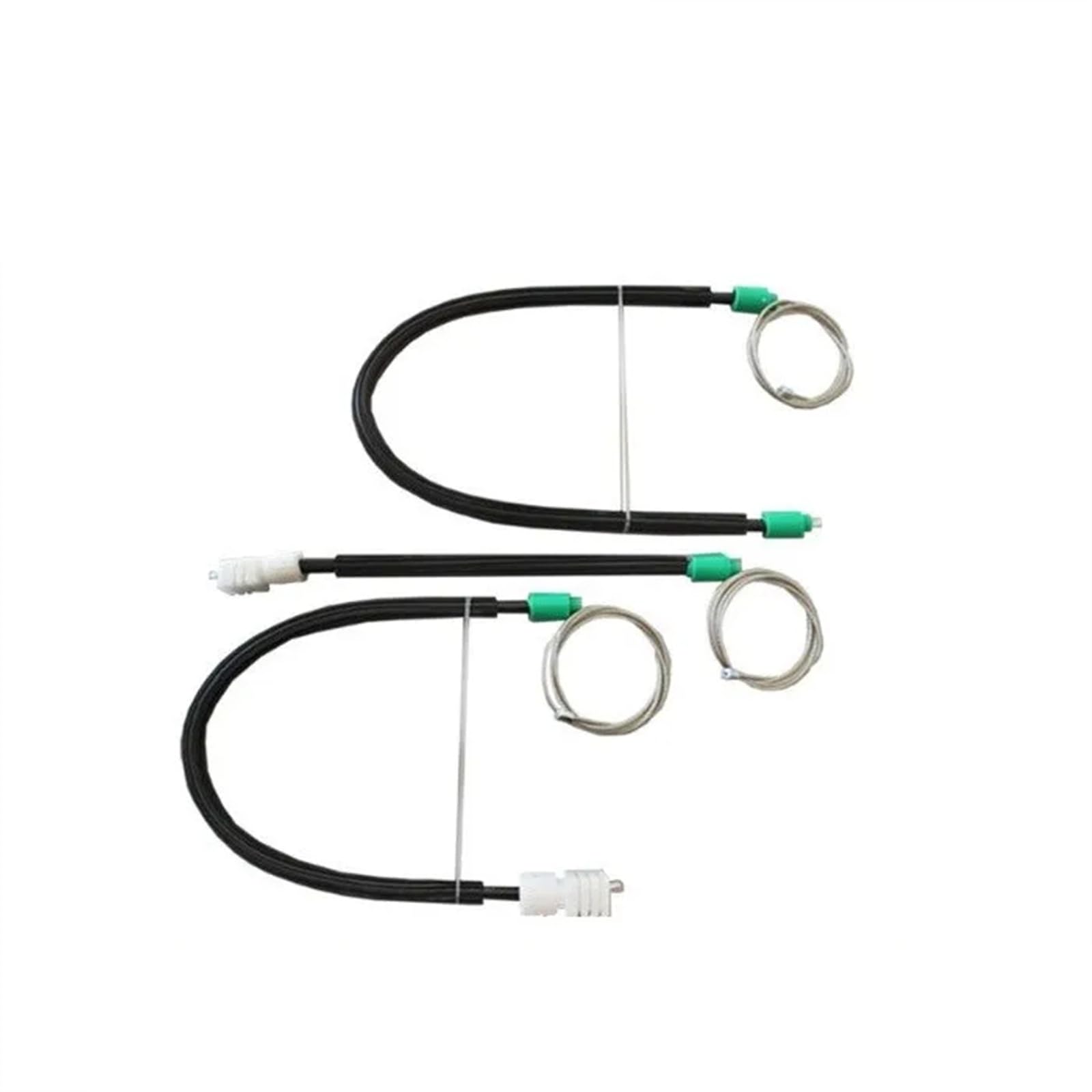 GICOXD for Qashqai 2007-2016 Window Regulator Repair Wire Cable Set Front Right/Left Window Regulator Bracket