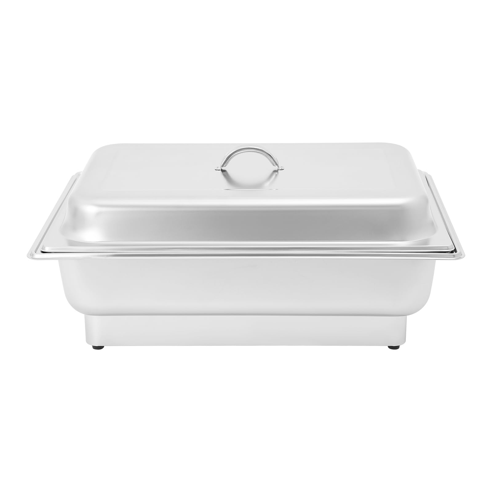Set da buffet elettrico da 9 l, in acciaio inox, con controllo della temperatura, per hotel, ristoranti, feste di famiglia, buffet, 56 x 36 x 26 cm