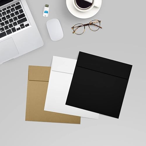 Vista 46 de Sobres cuadrados de 5 1/2 x 5 1/2, Seafoam