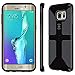 Speck Products CandyShell Grip Case for Samsung Galaxy S6 Edge - Retail Packaging - Black/Slate Grey