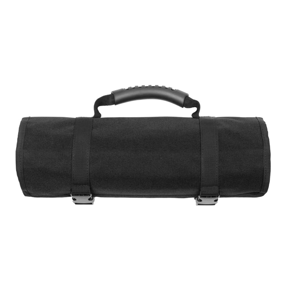 Borsa arrotolabile in tessuto Oxford impermeabile per un facile accesso e organizzazione degli strumenti in vari ambienti di lavoro