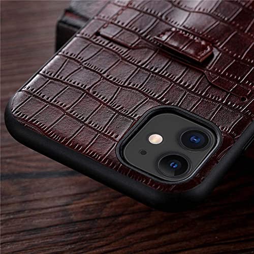 Coque iPhone SE 2ND marron avec porte-carte pour sorties et déplacements - 4