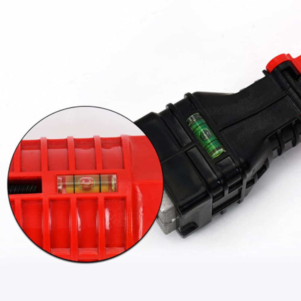 Llave de fregadero 18 en 1, llave multifuncional y fregadero de reparación instalador herramienta de eliminación de montaje de fontanería llave (rojo)