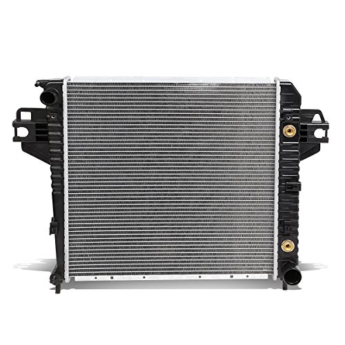 DNA Motoring OEM-RA-2481 OE Style Full Aluminum Core Direct Fit Radiator Compatible with 02-06...