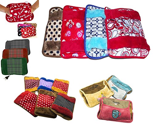 Takestop® BORSA ACQUA CALDA ELETTRICA CON TASCA