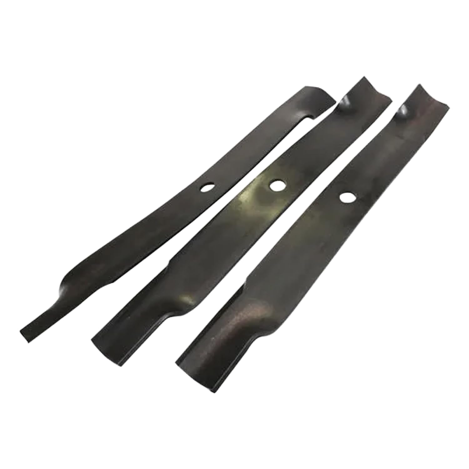 3 cuchillas de cortacésped de alta elevación M143749 TCU15882 compatibles con John Deere Tractor 777 797 997 1400 1500 2320 2520 2720 3120 3203 3320 3520 3720 4 005 4 105 4115 4120