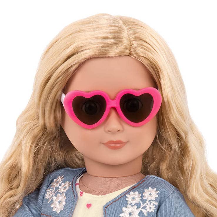 Our Generation Deluxe Heartprint Dress Outfit