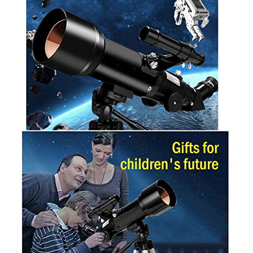 Telescopio Refractor YXCKG 70-400mm con trípode ajustable miniatura 3