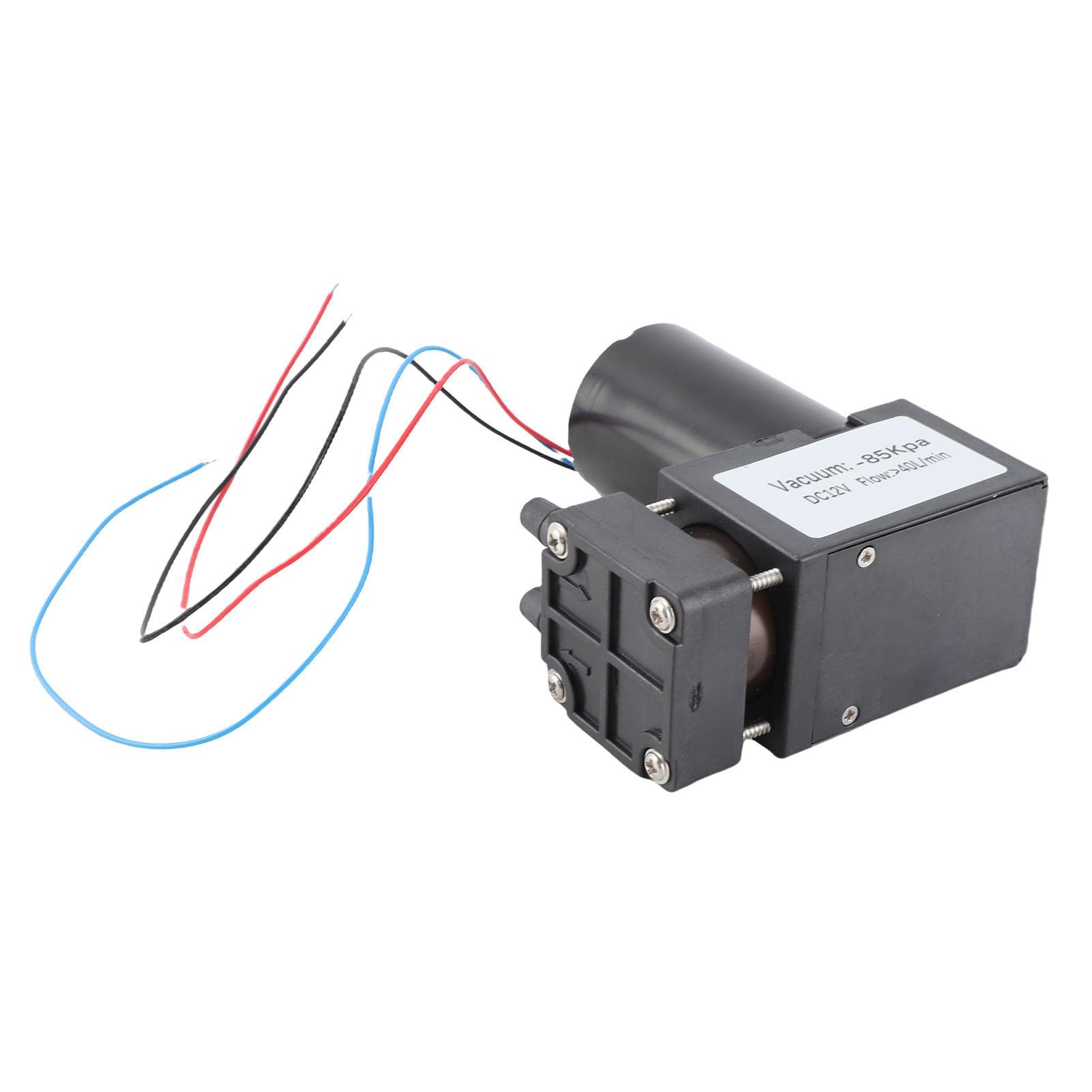 TOPINCN Mini-Vakuumpumpe, Leise, Geräuscharm, Bürstenlose Industriepumpe für Pipeline-Pumpengetriebe, 12 V, für Industrieteile