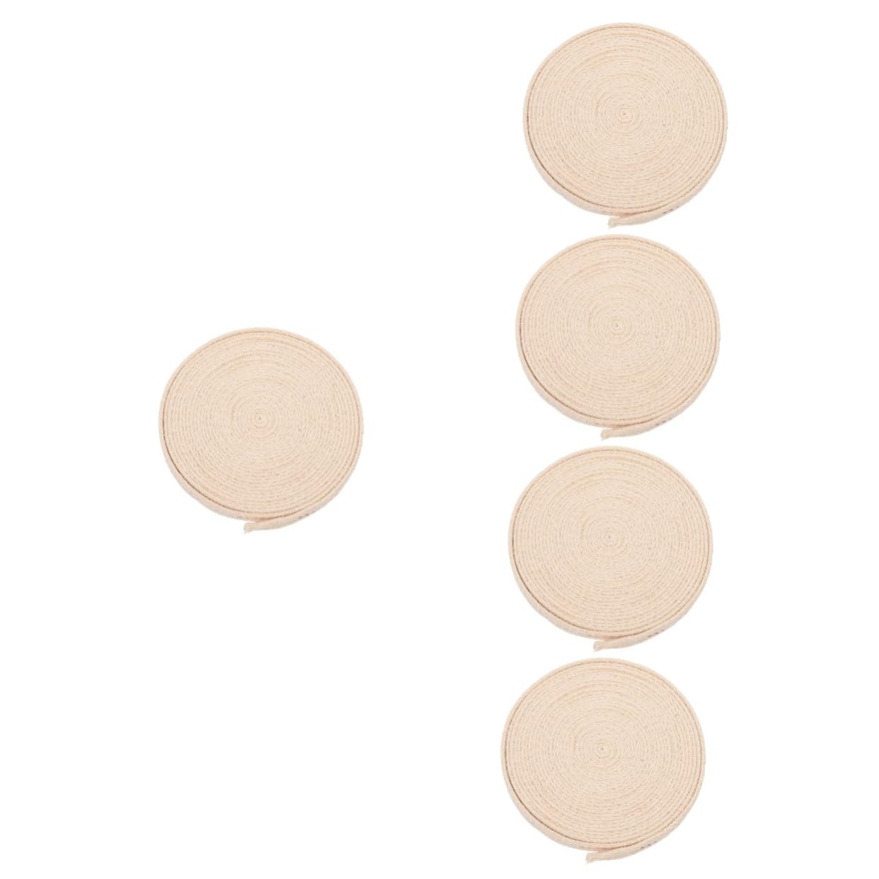 5 Pezzi Accessori Stoppino Stoppini per Lampade Ad Olio per Esterni Stoppini per Lampade Ad Olio per Interni Stoppino in Cotone Tagliabile Lanterna Stoppino Sostituibile Lanterna