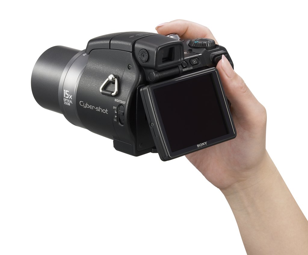 Sony Cyber-shot DSC-H9 dijital kamera (8 megapiksel, 15-kat opt