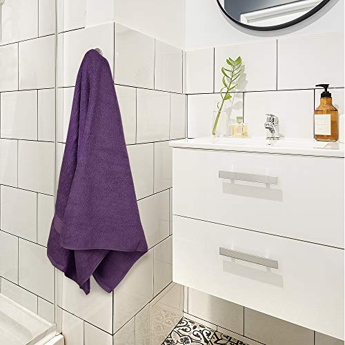 Utopia Towels - 4er-Pack Badetücher Set Premium 100% ringgesponnene Baumwolle 69 x 137 cm Handtücher, sehr saugfähig, weiches Gefühl Duschtücher (Grau)