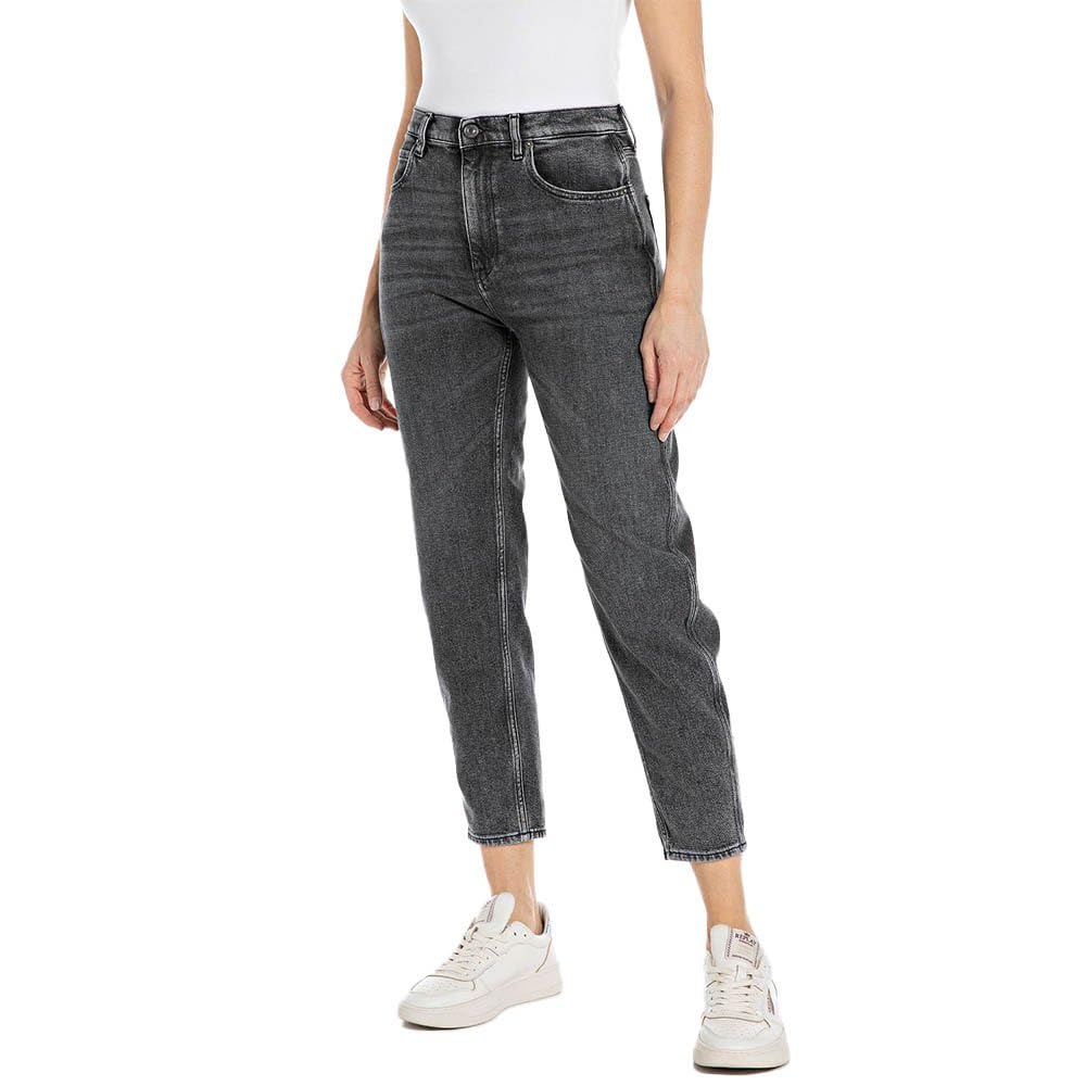 Replay women's jeans made of comfort denim, black (Black 098), 29W / 32L