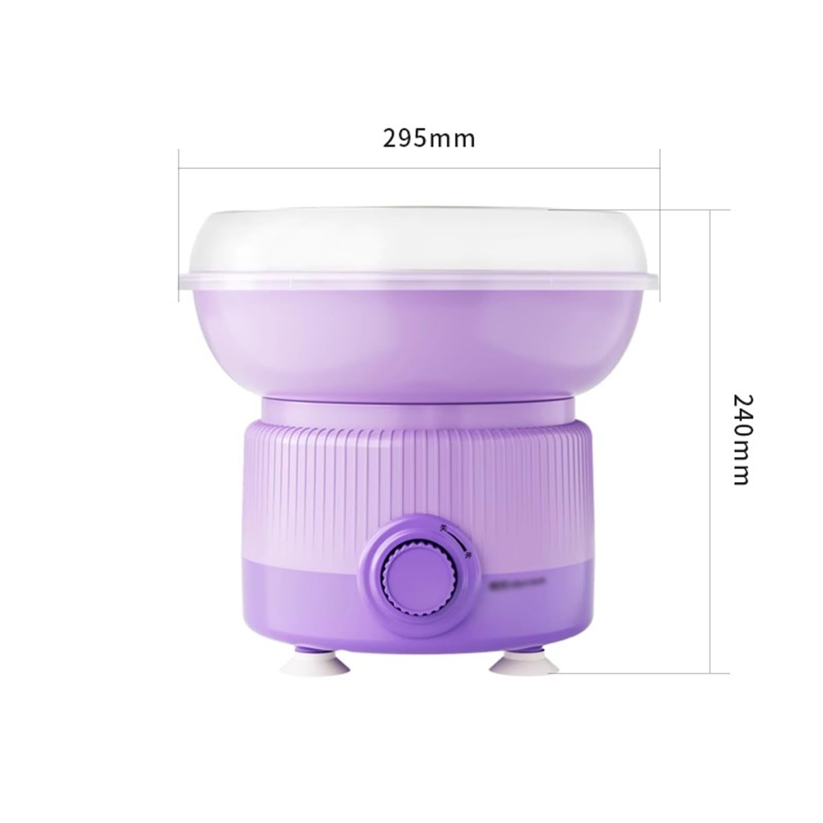 Maquina Algodón Azúcar Máquina de algodón de azúcar for el hogar, Mini máquina de algodón de azúcar completamente automática, máquina de algodón de azúcar de colores Máquina Algodón Caramelo(Purple)