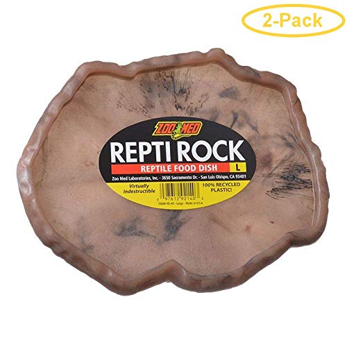Zoo Med Repti Rock - Reptile Food Dish Large (9.75