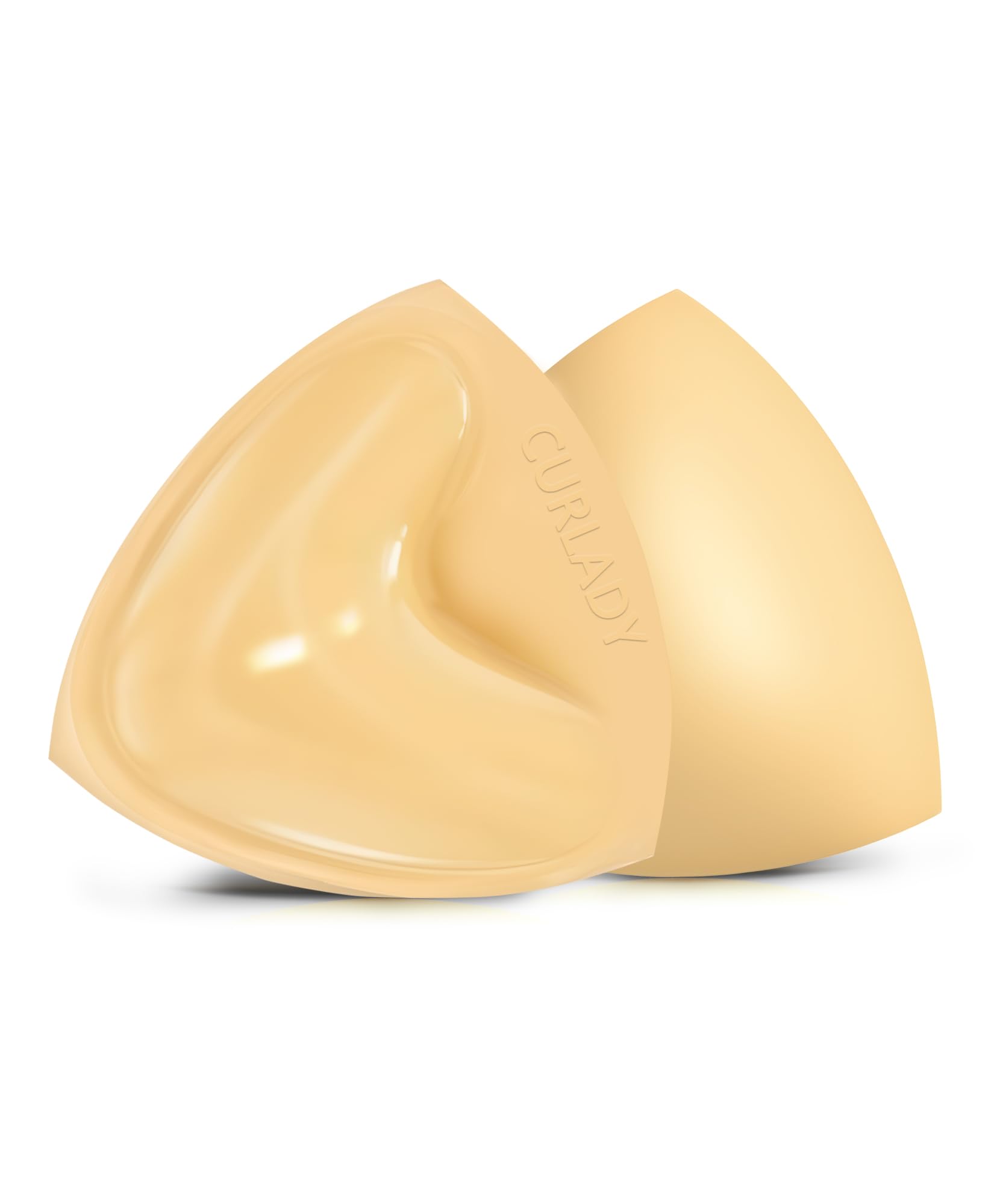 Curlady Sticky Bra Stick On Bra Pads Inserts Double-Sided Strapless Push Up Bra Invisible Adhesive Bra Insert Pads Silicone Inserts for Swimsuit, Bikini, Wedding & Everyday Use-image-6