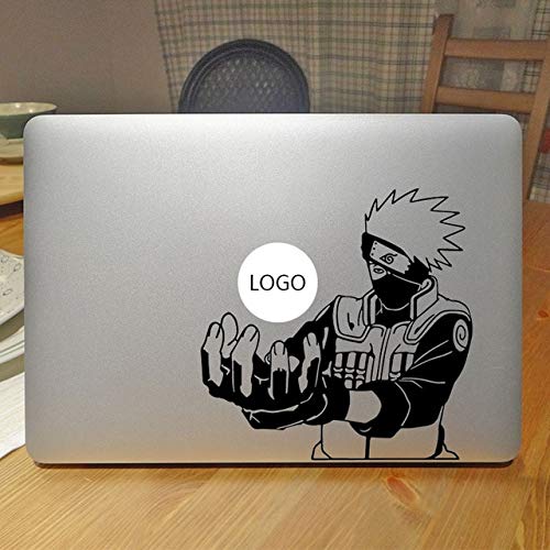 Image of GADGETS WRAP Fighting Kakashi Ninja Laptop Sticker for Apple MacBook Air 13 Decal Pro Retina 11 12 15 17 Inch Vinyl Mac Skin Notebook Sticker (18cm x 18cm)