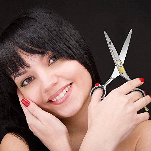 Image of Equinox Professional Razor Edge Hair Cutting /Thinning Scissor Set /2, 6.5 inch