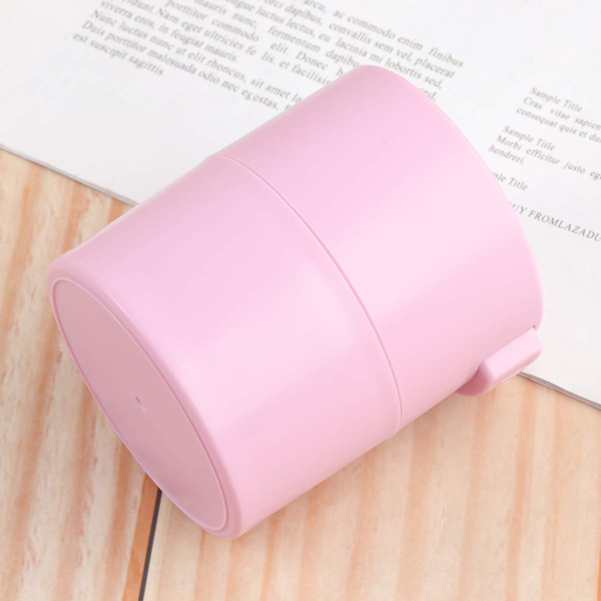 NULYLU Eyelash Storage Case 3pc Capacity Sealed Jar for Lash Extension Portable Lightweight Makeup Tool Case