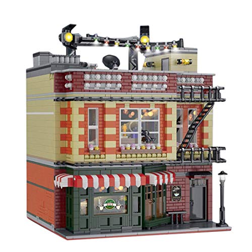 n.g. Wohnkultur Mecotecn 4638pcs Stadtbausteine Freundschaft Café Stadthäuser Architektur Bausteine Bauspielzeug… – Bild 8