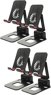 Hemobllo 4 Pçs Suporte Do Telefone Móvel Suporte Do Telefone Do Veículo Kickstand Suportes Do Carro Para O Telefone Móvel Suporte Do Telefone De Mesa Rack De Telefone Suporte De Telefone
