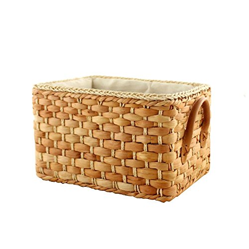 Scatola portaoggetti Pastoral Stile Desktop ragnatele cesto casa semplice decorazione contenitore alimenti negozio cucina soggiorno Magazzinaggio