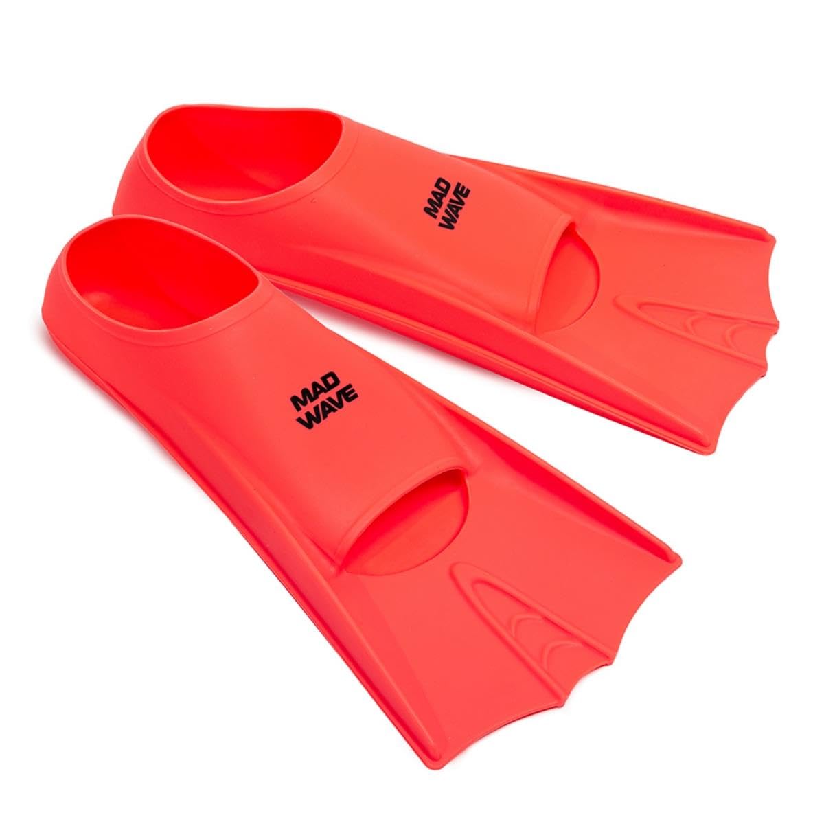 Mad Wave Training Flippers - Red XS / EU 33-35