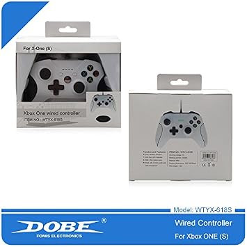 Dobe USB Wired Gaming Controller Joysticks Gamepad for Xbox One/Xbox One S Console