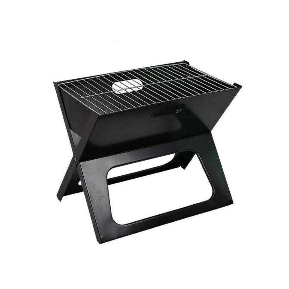Parrilla plegable portátil REYG de 49x30x40 cm para barbacoa