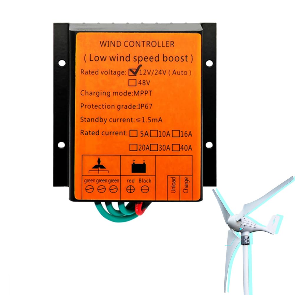 Kontroler 48V 220V 380V do użytku domowego dla turbiny wiatrowej 8000W, kontroler ładowania PWM do systemu hybrydowego solarnie/wiatrowego